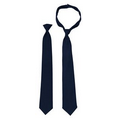 Navy Blue 18" Issue Clip-On Necktie